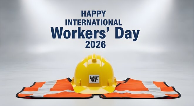 Happy international workers' day 2026 a celebration of labor and construction