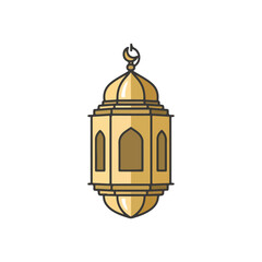 Obraz premium Golden Lantern Pendant