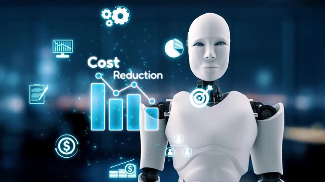 AI artificial intelligence drives cost-saving initiatives via process automation, virtual resource tracking, and intelligent systems for optimized financial performance. Epoch