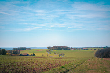 Fototapeta premium Rural road in germany