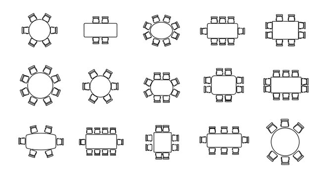 table arrangements seating charts and meeting room layouts a conference layout collection for efficient event planning.