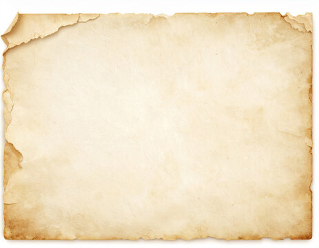 破れた古紙の背景テクスチャ / Torn and recycled paper background texture