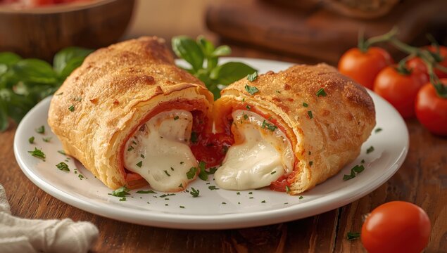 Poultry Pizza Wrap