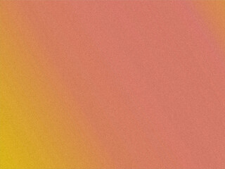 Fototapeta premium Diagonal waves of pink blending into soft yellow with a fine grainy texture form a warm, inviting abstract background ideal for feminine branding, events, and social media graphics.