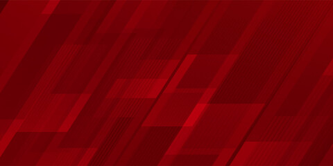 Fototapeta premium Modern abstract dark red gradient illustration background with 3d look and simple pattern. cool design and luxury. vector illustration