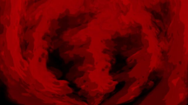 cartoon look fire smoke circle loop effects animation