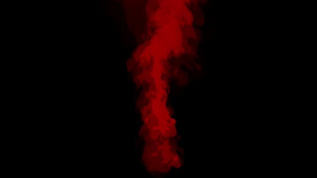 cartoon look fire smoke circle loop effects animation