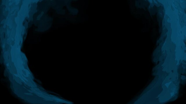 cartoon look fire smoke circle loop effects animation