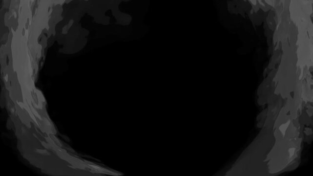 cartoon look fire smoke circle loop effects animation