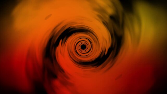 Red spiral effects loop animation