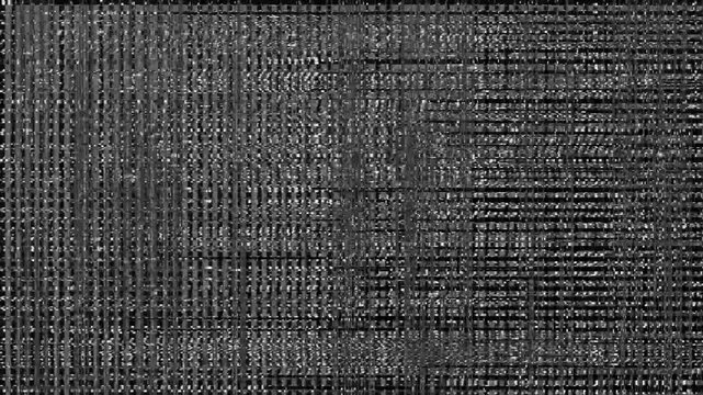 Cyber Glitch Data Stream Distortion Tech Noise Background