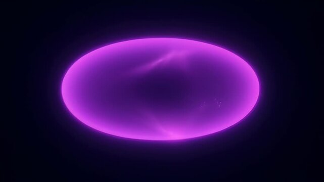 Purple glow abstract oval light dark background neon ring soft gradient luminous shape with glowing blue oval light dark background and abstract luminous ellipse with soft neon edge futuristic design