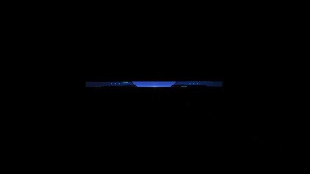 Futuristic circle HUD virtual display interface Technology animation, background for video intro, science fiction and hi-tech shapes Hologram Magic fantasy portal, teleport Virtual reality, cyberspace