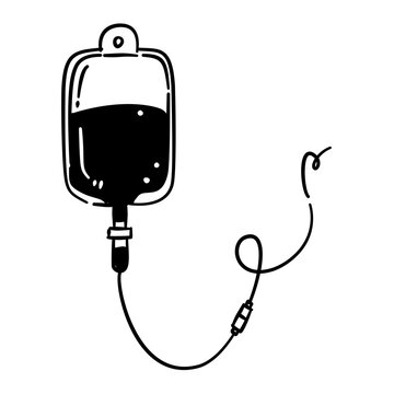 blood bag vector