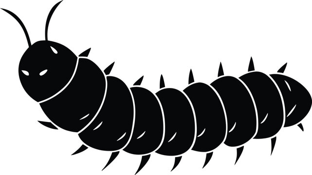 Caterpillar Larva Segmented Insect Vector