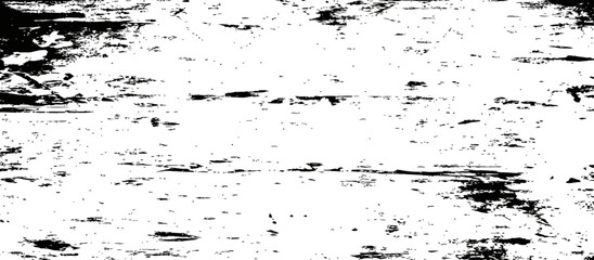 Fototapeta premium Distressed Grunge Texture Overlay Black and White Vector Background (2)