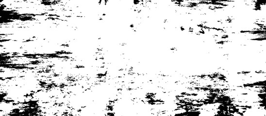 Obraz premium Black and White Grunge Distressed Texture Overlay Background (5)