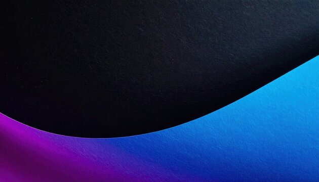 Abstrakter Hintergrund mit eleganten blauen und schwarzen Wellenformen auf einer feinen Papiertextur f&uuml;r modernes Grafikdesign und Pr&auml;sentationen.