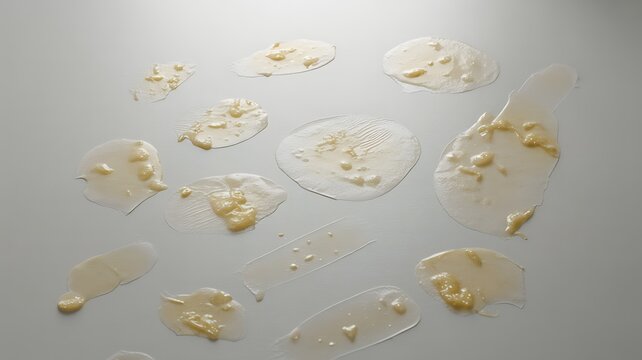 Delicious golden brown crispy roasted potato wedges on baking tray