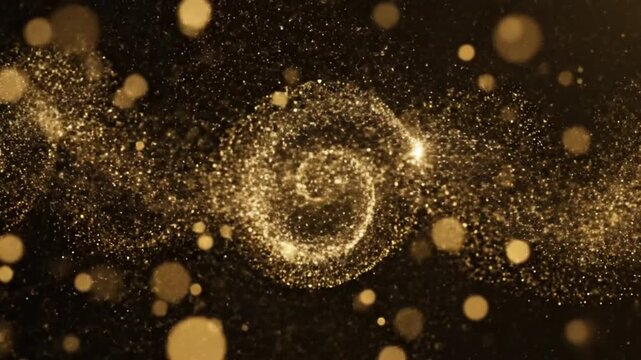 gliter background with lots of light spots