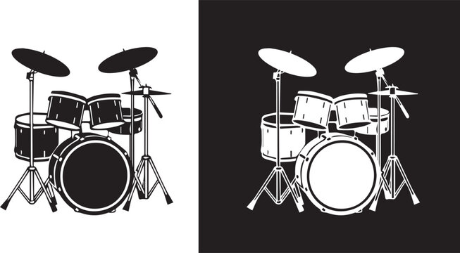 um glyph icon drum