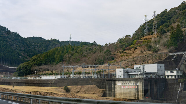 日本：十津川第二発電所【熊野川】和歌山県新宮市