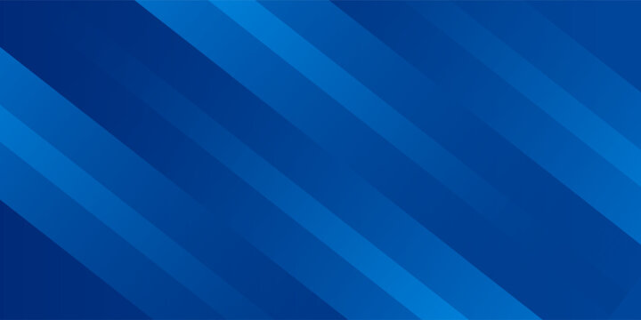 Abstract blue background with glowing geometric lines. Modern blue gradient square shape design. Futuristic technology concept. Suit for brochure,