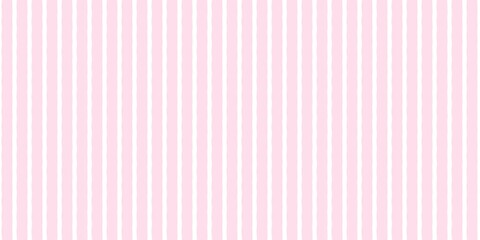 Light pink vertical stripes pattern background. Cute pastel wavy pinstripe texture. Pink watercolor lines for wallpaper, wrapping paper, or textile design.