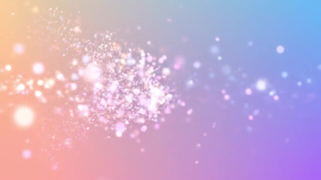 gliter background with lots of light spots