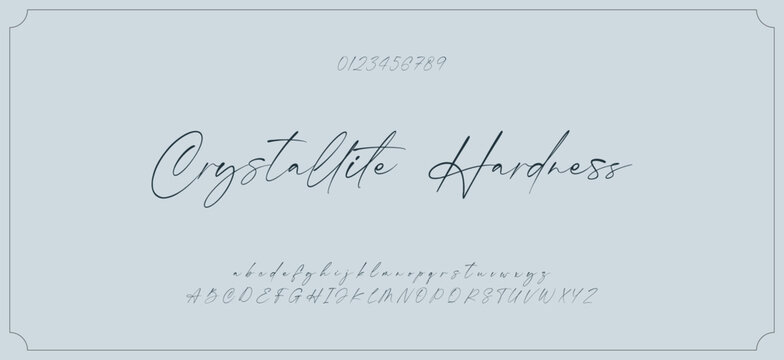 Hand drawn vector alphabet. Modern monoline signature script font. Elegant Signature Font. Best Alphabet Beautiful Calligraphy Signature Font