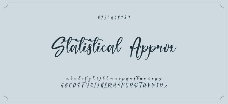 Hand drawn vector alphabet. Modern monoline signature script font. Elegant Signature Font. Best Alphabet Beautiful Calligraphy Signature Font