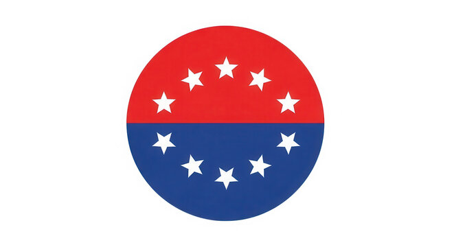 Flag of samoa isolated on transparent background