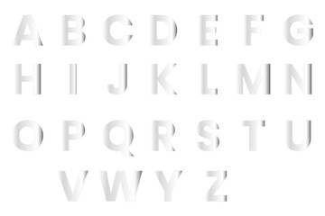 3d alphabet with glass effect stunning black lettering on a dark background © MOHIMA