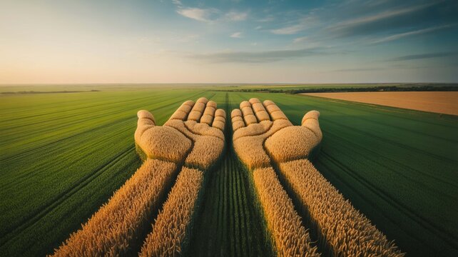 Abstract graphic honoring National Nurses Day with a caring heartbeat and human figure symbol, celebrating the dedication of healthcare professionals worldwide
