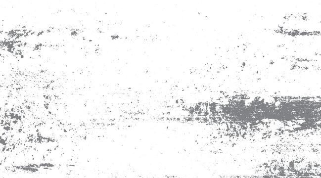 Gray speckled texture on white background with distressed grunge effect