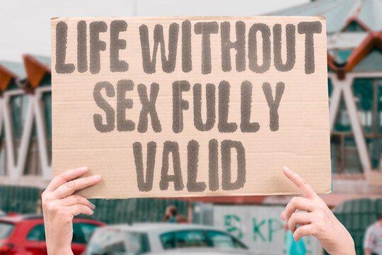 "Life Without Sex Fully Valid" A sexually inactive life is a clinically and socially recognised legitimate choice with no inherent deficiency. VALID. SEXLESS. HEALTH. LIFE. REAL.