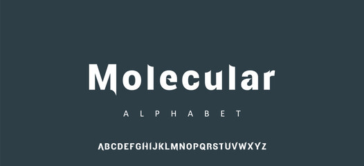 modern alphabet lowercase font. minimalist typography vector illustration design. modern alphabet font. Typography urban style fonts for sport, technology, digital, movie logo design © Nimra