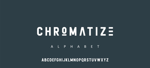 modern alphabet lowercase font. minimalist typography vector illustration design. modern alphabet font. Typography urban style fonts for sport, technology, digital, movie logo design © Nimra