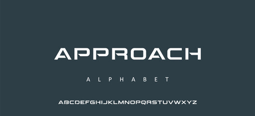 modern alphabet lowercase font. minimalist typography vector illustration design. modern alphabet font. Typography urban style fonts for sport, technology, digital, movie logo design © Nimra