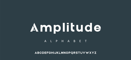 modern alphabet lowercase font. minimalist typography vector illustration design. modern alphabet font. Typography urban style fonts for sport, technology, digital, movie logo design © Nimra