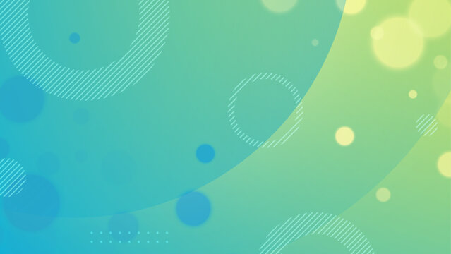 blue and yellow gradient geometric shape background