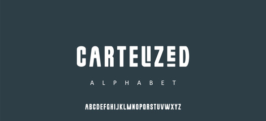 modern alphabet lowercase font. minimalist typography vector illustration design. modern alphabet font. Typography urban style fonts for sport, technology, digital, movie logo design © Nimra