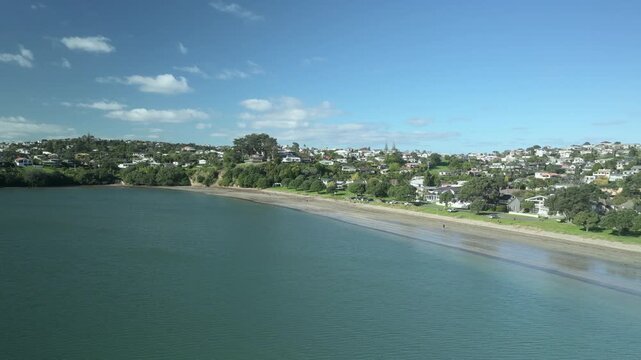 Watersport Action with Scenic Backdrop