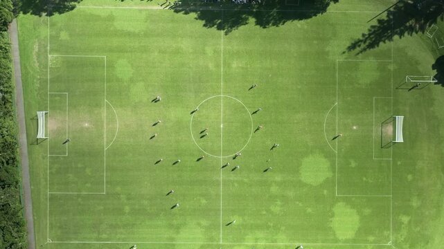 Football Match in Stanmore Bay