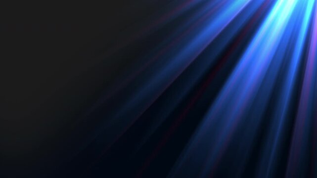 blue light rays luxury background black