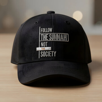 Islamic sunnah related cap design