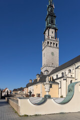 Jasna Gora Basilica, Cenacle (Wieczernik) with black statue of Christ the King, Czestochowa, Poland © mychadre77