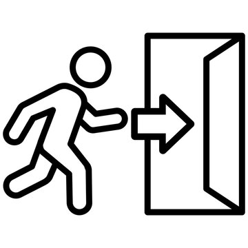Evacuation Icon