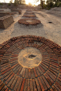 Harappa, the archeology site in Punjab, Pakistan date to 3500 BC.