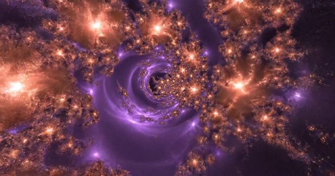 Galactic Vortex Cosmic Space Swirl.